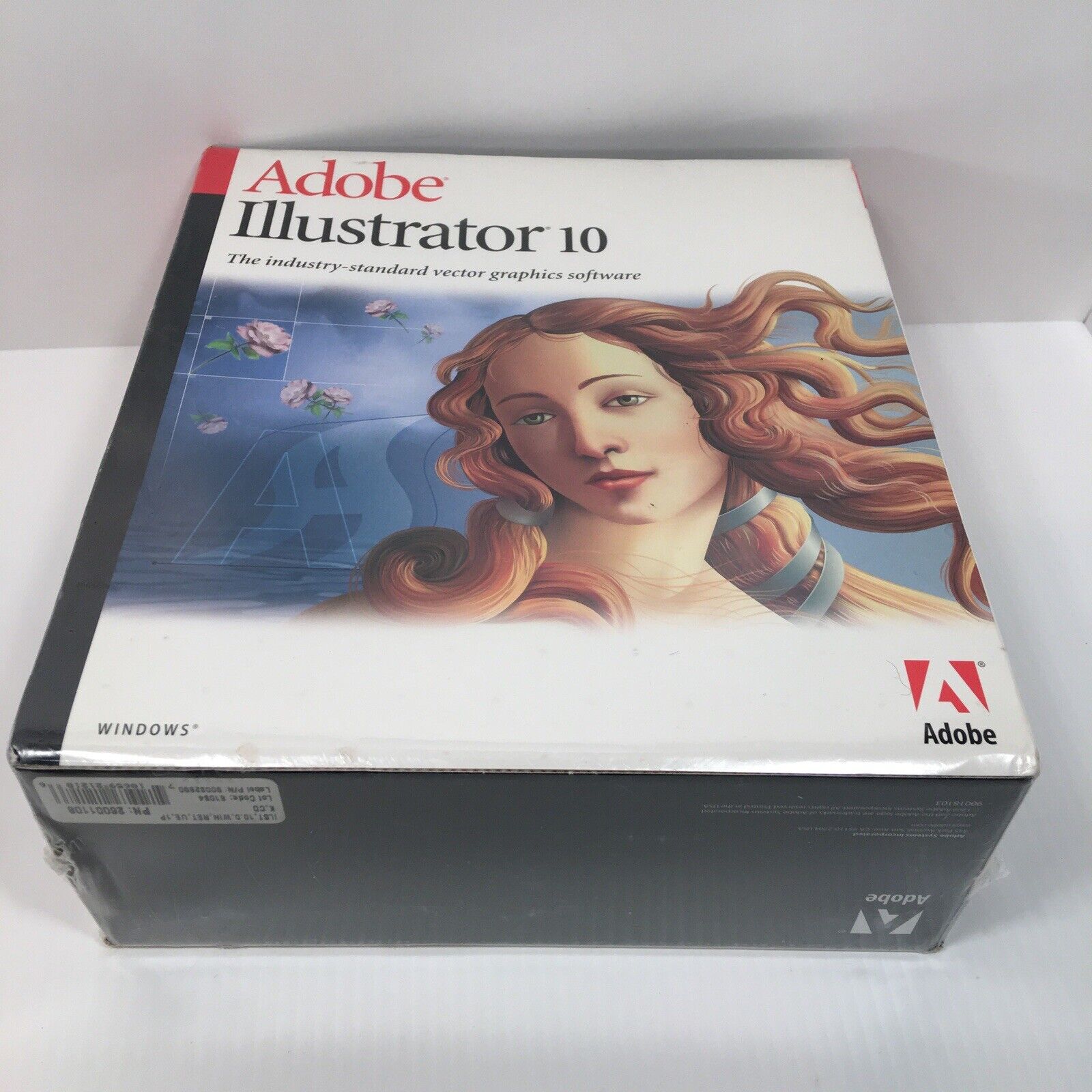 Adobe Illustrator 10 For Windows - Rare Brand New Sealed Box!