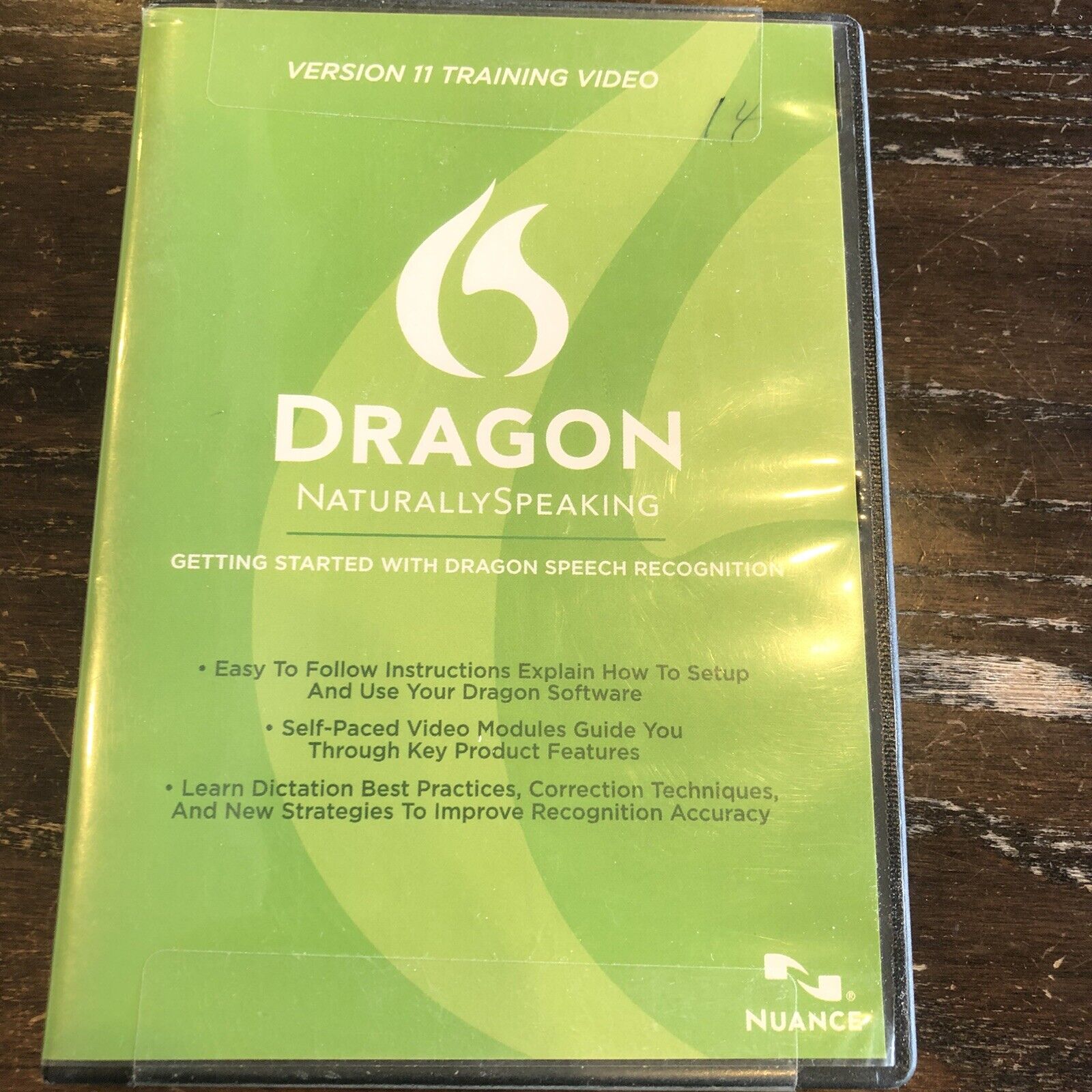 Nuance Dragon Naturally Speaking Version 11 Training Video - Read Details